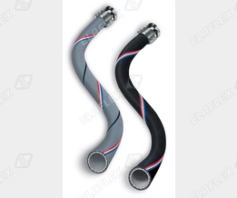 Elaflon Plus FEP hose assemblies, one side open end
