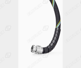 Fluorflex FXD universal hose assemblies with anti kinking spiral KSS