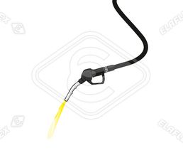 Icon / Clipart<br />Petrol Station Nozzle & Hose Use