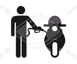 Icon<br />Motor Bike Refuelling
