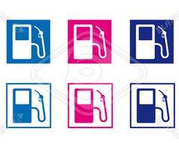 Icon<br />Petrol Station Dispenser Pump & Nozzle
