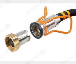 Hose assembly for L.P. Gas