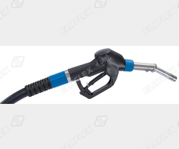 ZVA Slimline 2 GR, Bügel 1, Product Sleeve blue, Coax hose assembly with Colour Sleeve blue