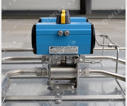 Oasis BV706, 3/4" pneumatically actuated ball valve for CNG