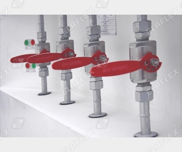 Oasis ball valves for CNG in winter
