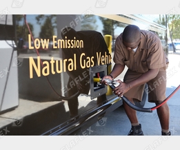 Oasis FV103 Fill Valve, NC 104 Nozzle Coupler, CNG bus refuelling of small truck