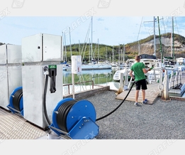 Boat refuelling, Hose Reel, ZVA Slimline 2 GR