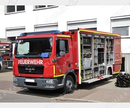 Equipment truck for dangerous goods accidents