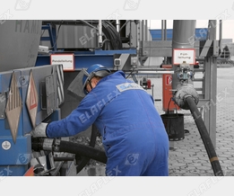 HB hot bitumen hose - loading road tanker
