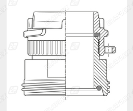 VK-R50 Schnitt