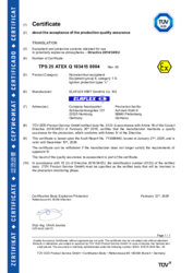 Zertifikat QS Anhang VII EN